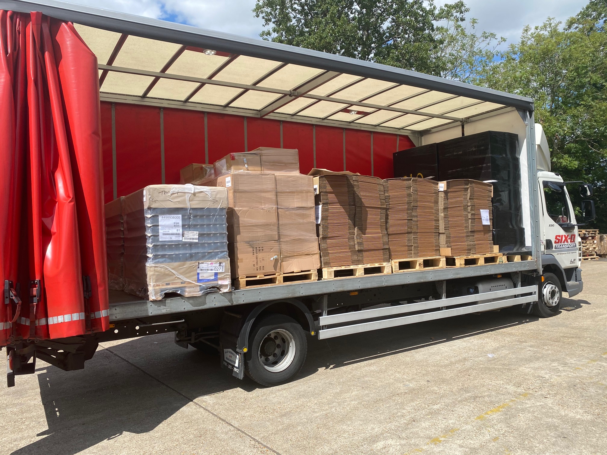 One of our Same-Day Dedicated Lorries