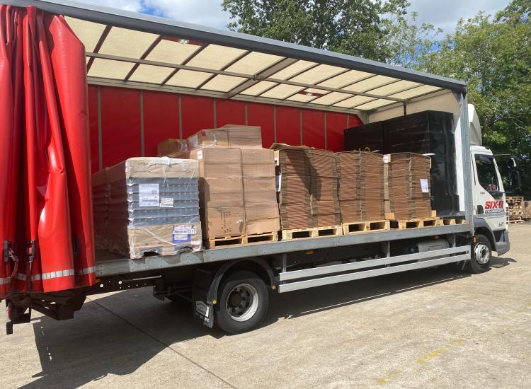 One of our Same-Day Dedicated Lorries